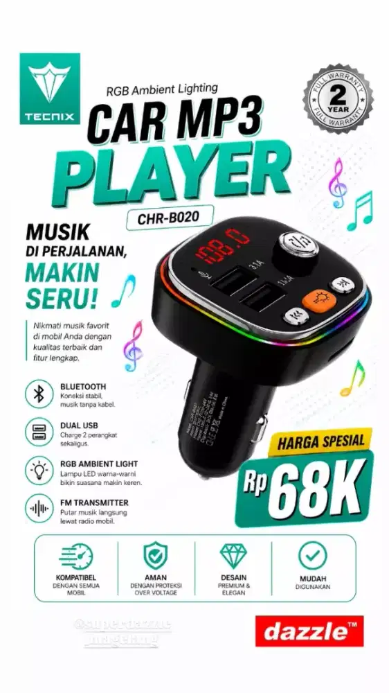 Saver Tecnix chr B020 FM transmitter