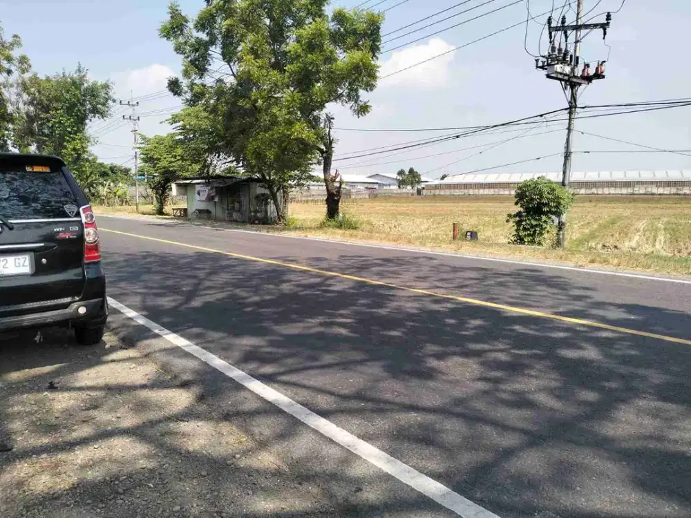 Dijual Lahan Industri Dekat Pintu Tol Pinggir Jalan Provinsi Madiun