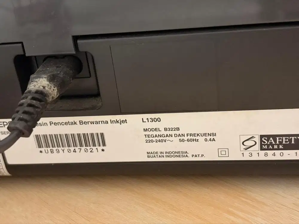 Printer Bekas Epson L1300 Bisa print A3