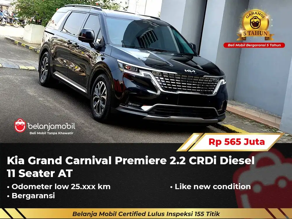 [ LOW KM 25RB ] Kia Grand Carnival 2.2 CRDi Diesel 11 Seat 2023/2024