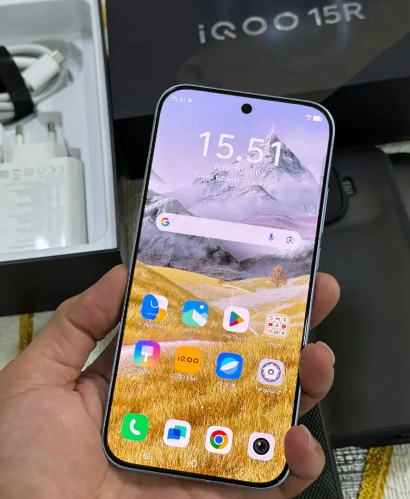 Iqoo 15R 12/256GB 5G Snapdragon 8 Gen 5 144Hz Garansi Resmi 2 Tahun