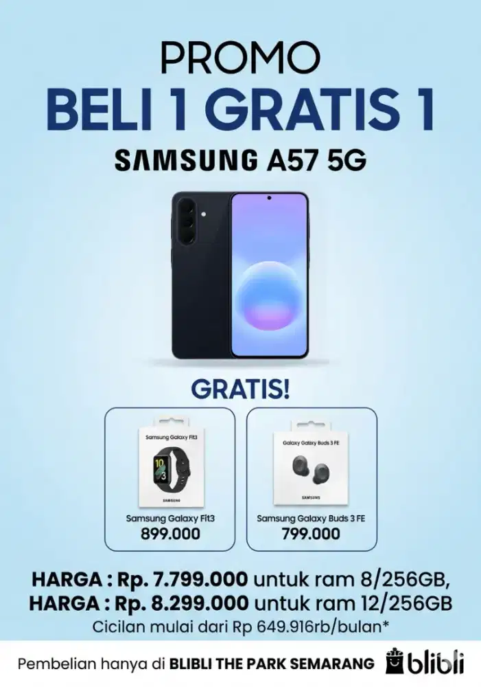 Kredit Samsung A57 5G Promo 0%