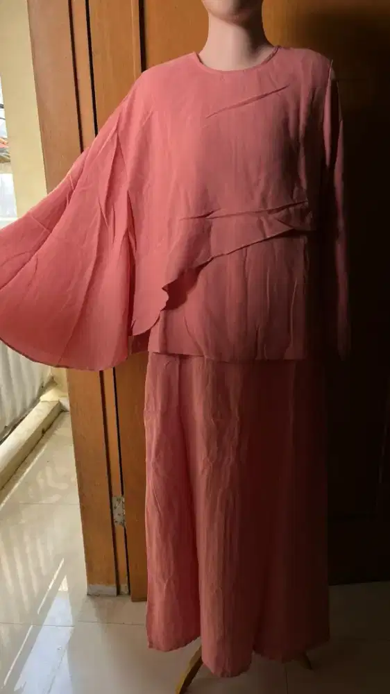 Baju muslim Tangan balon