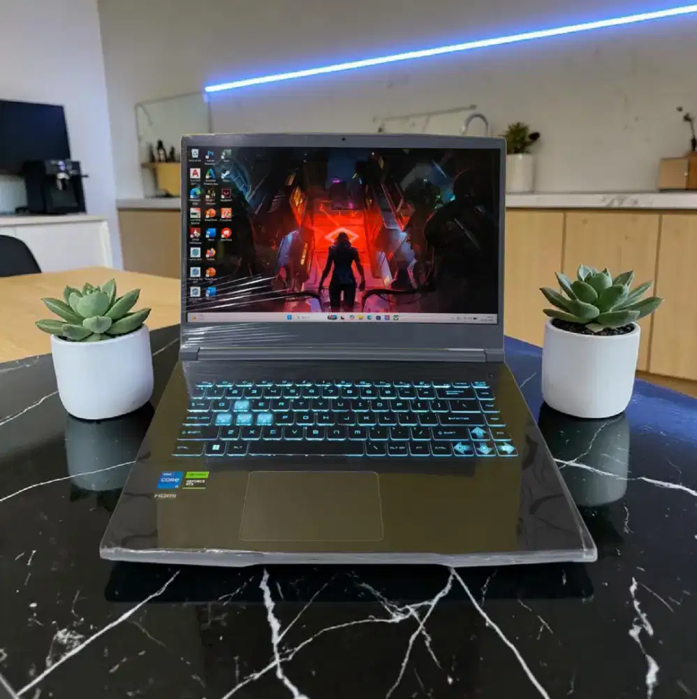 [NVIDIA RTX 4050 6GB] Laptop Gaming MSI Thin Gen 13 Ram 16Gb/Ssd 512Gb