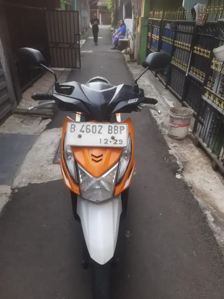 HONDA NEW BEAT FI 2014 ORANGE