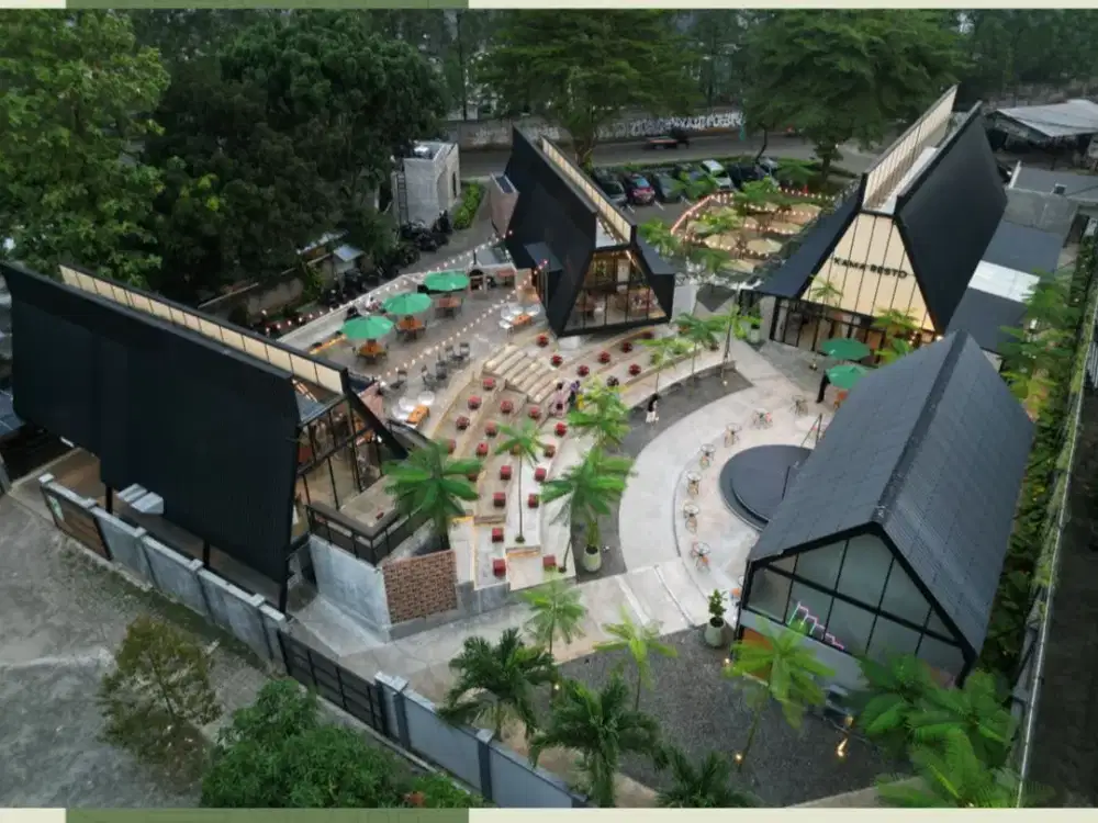 Restoran & Cafe Open Space Bintaro, Lt 728 m2, Harga sewa 675 juta