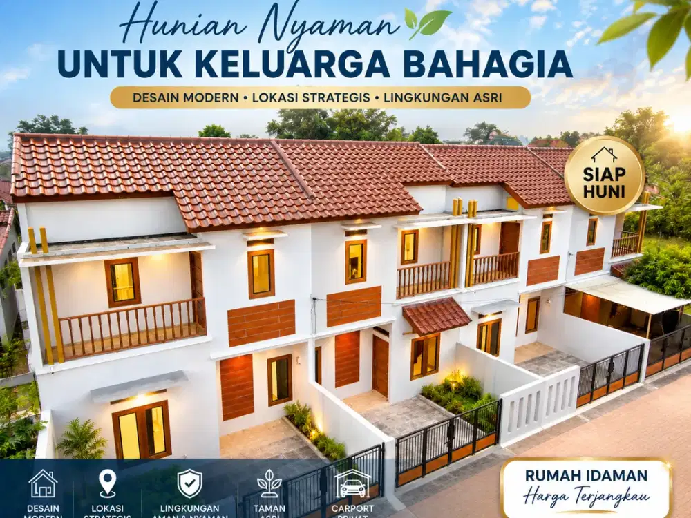 Dijual rumah Murah Minimalis 2 Lantai Ciseeng Kabupaten Bogor