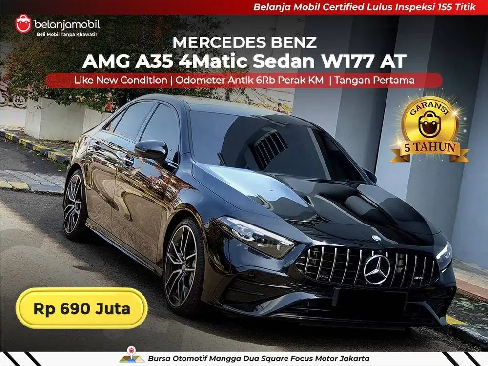 [ LOW KM 6RB ] Mercedes Benz Mercy AMG A 35 A35 4Matic W177 2023/2024