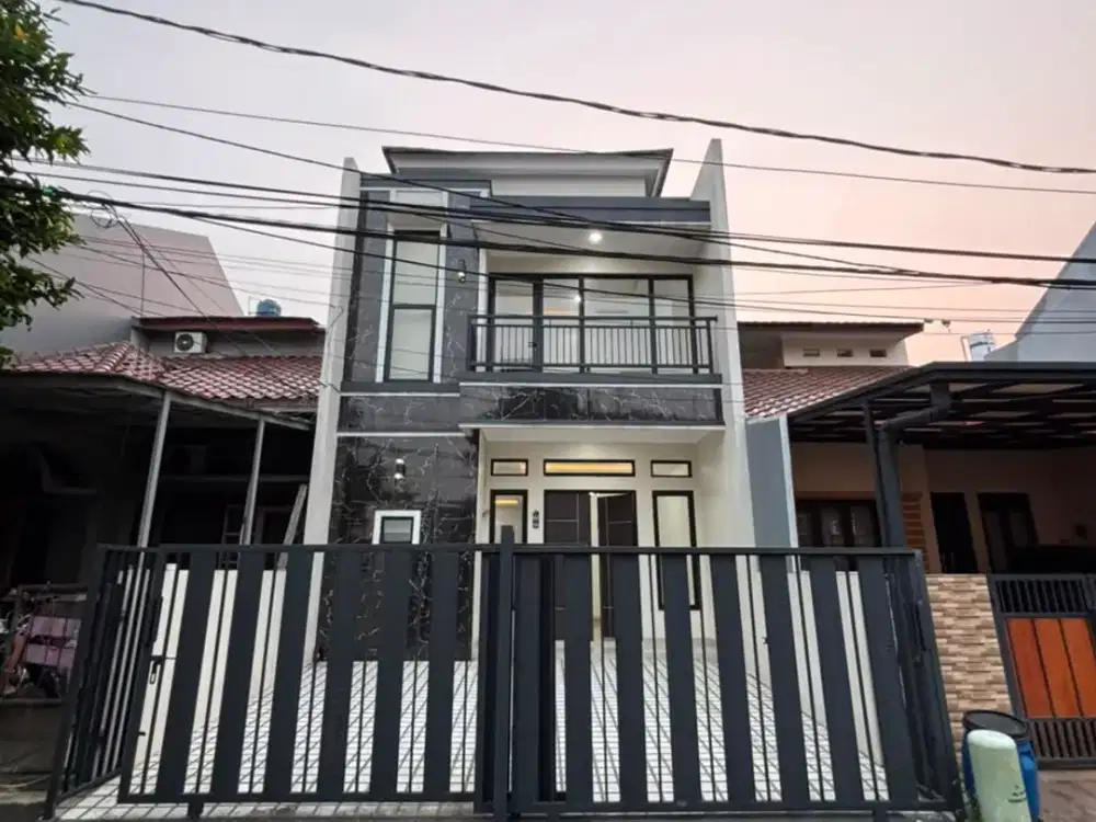 Dijual Rumah Brand New (6X15) Free AC di Regency Melati Mas Serpong