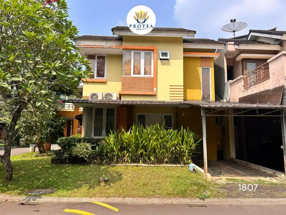Dijual Rumah Hook 2 Lantai dalam Cluster di Nusa Loka BSD