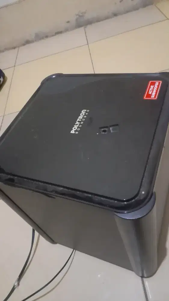 SPEAKER ACTIVE SUBWOFER POLYTRON SOUNBAR