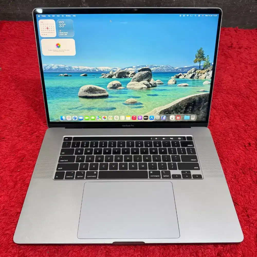 Macbook pro 2019 16 inch ram 16gb ssd 512gb core i7 dual vga bisa cod