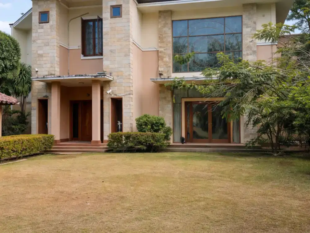 Dijual Rumah Mewah Super Luas Ada Halaman, Ruang Karaoke dan Ruang Billiard Lokasi Strategis Dekat Bxc Mall di Bintaro Tangsel Lr-0286