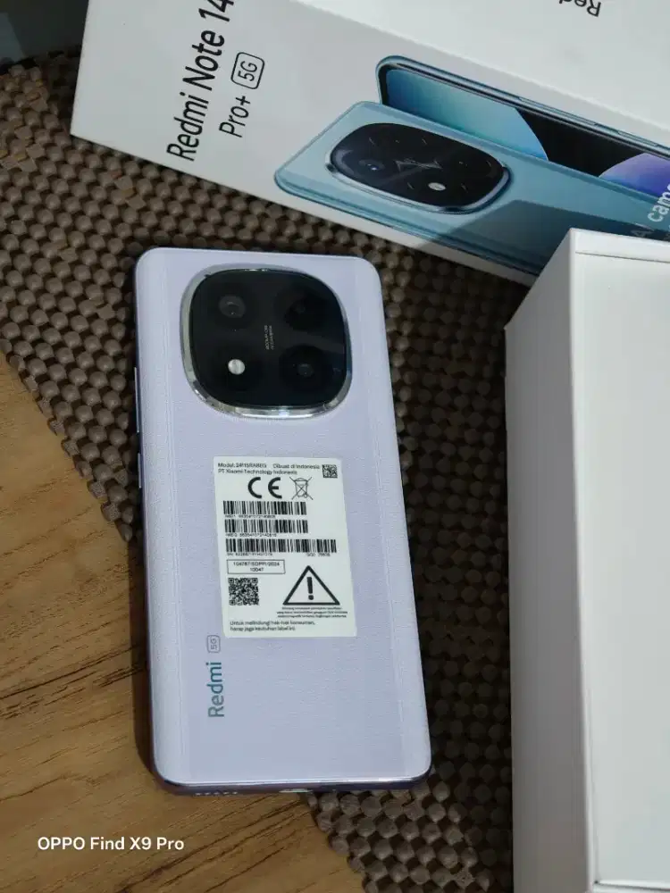 Redmi Note 14 pro Plus 5g 8/256 bekas resmi