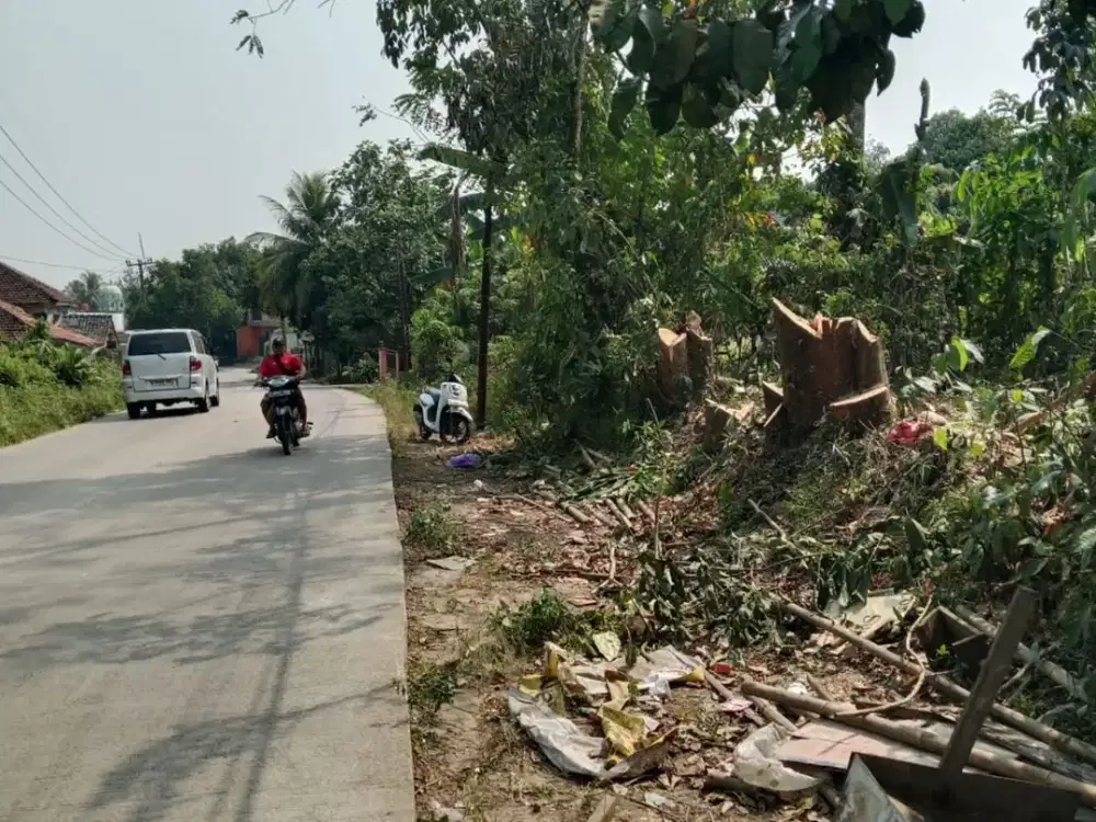 Tanah Superstrategis Depan Citra Maja Cocok Perumahan Sisi Jalan Utama