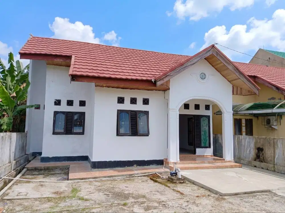 RUMAH CANTIK SIAP HUNI DI TAMPAN, PEKANBARU – HARGA SPESIAL!