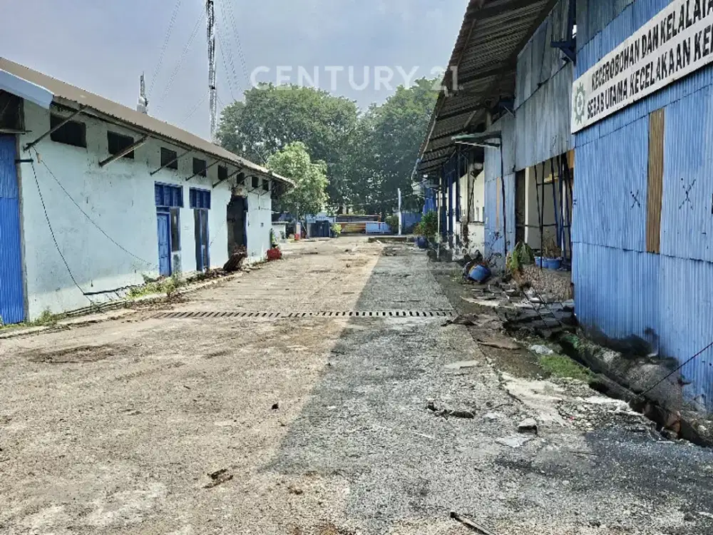 DIJUAL TANAH STRATEGIS  DI BEKASI  EX PABRIK