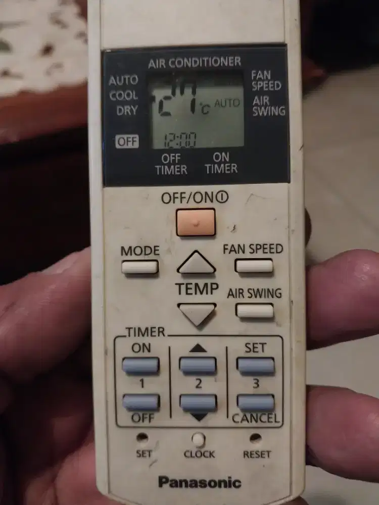 remot ac originil  panasonic