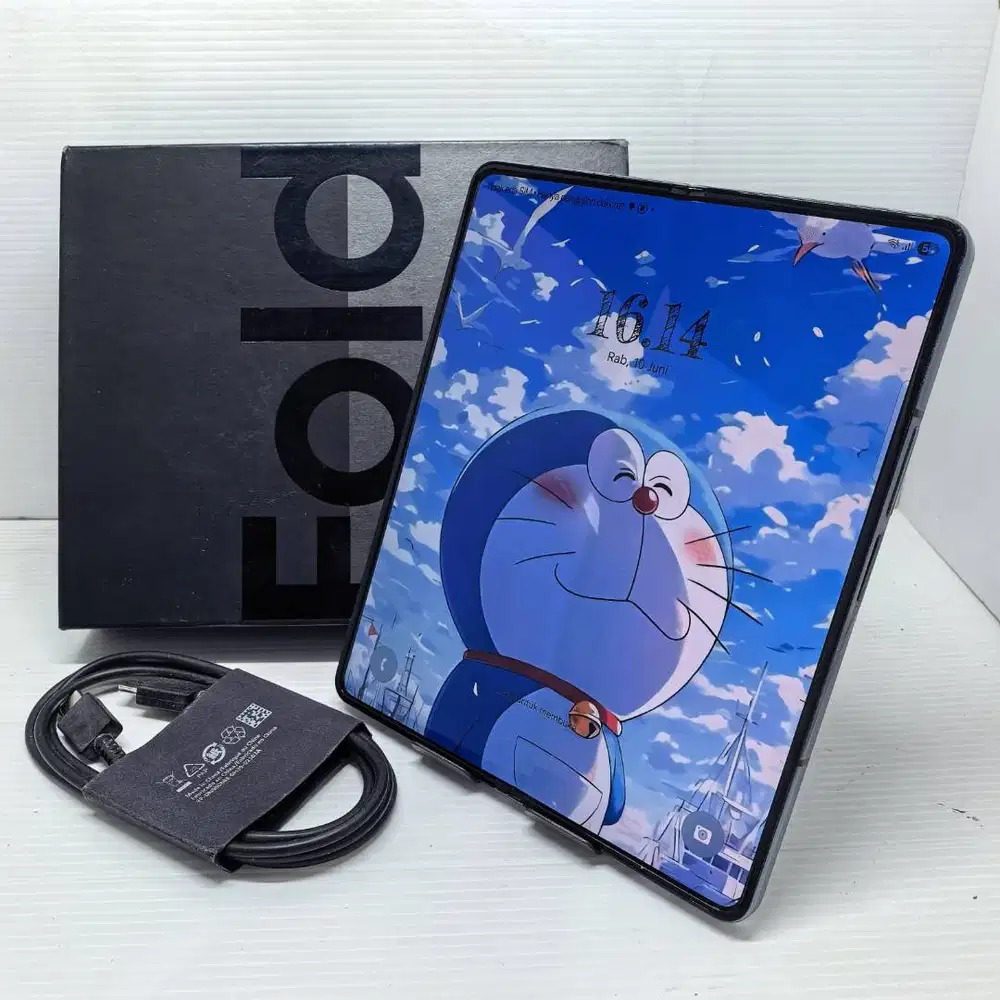 TERMURAH! SAMSUNG GALAXY Z FOLD 4 5G 12/256 GREYGREEN FULLSET SEIN