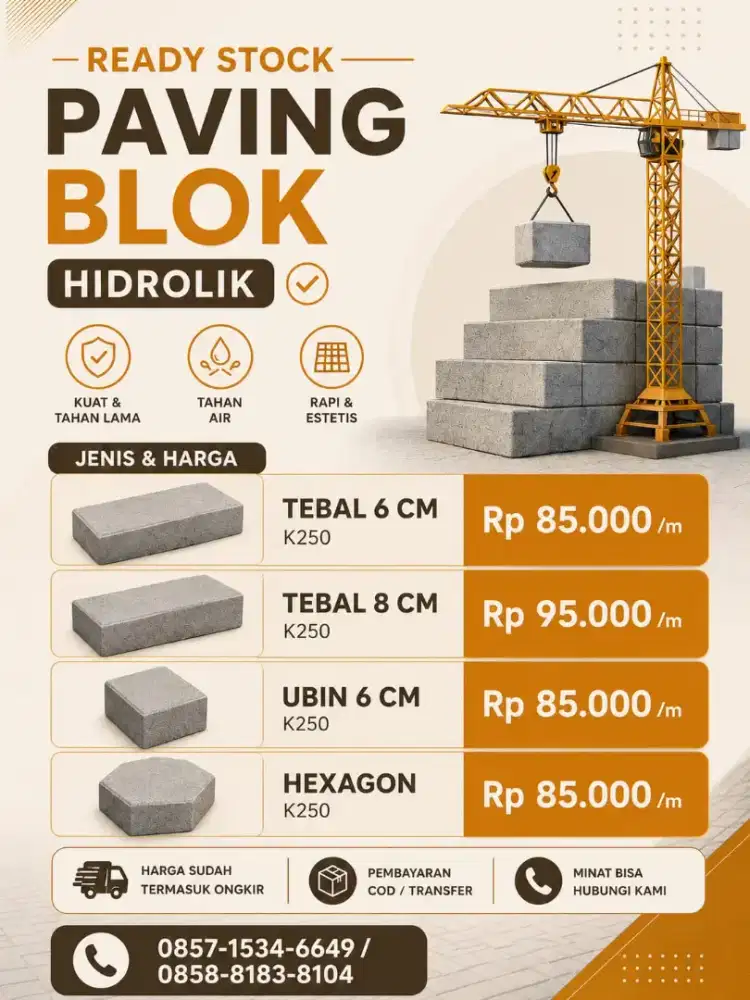 PAVING BLOCK PABRIK