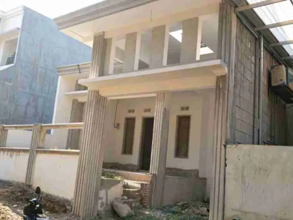 RUMAH JOYOAGUNG MALANG KONDISI BAGUNAN TINGGAL FINISHING