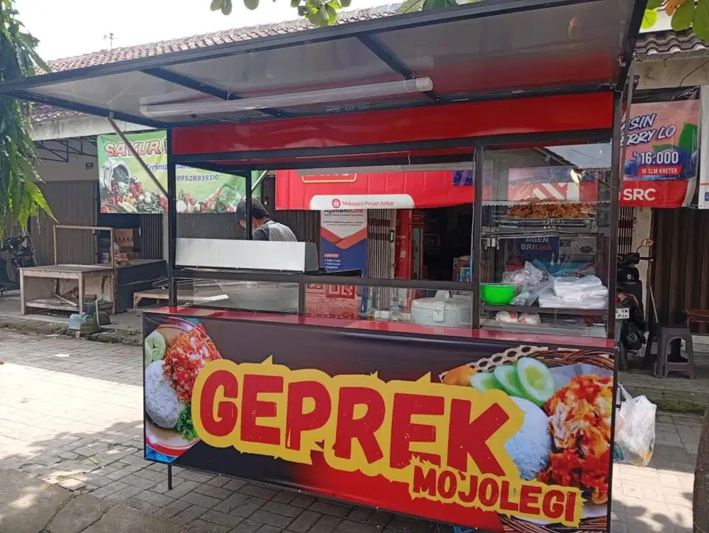 Jaga stand geprek