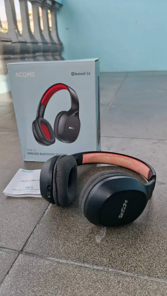 Acome Tune H1 Wireless Bluetooth Headset Normal & Bass Mode (Second)