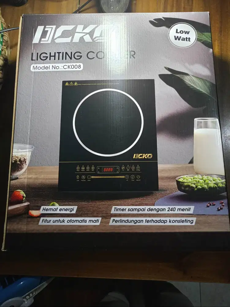 IJCKO Kompor listrik model no:CK008  new belum pernah dipakai