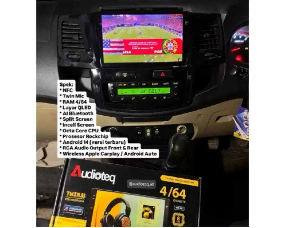Headunit android audioteq