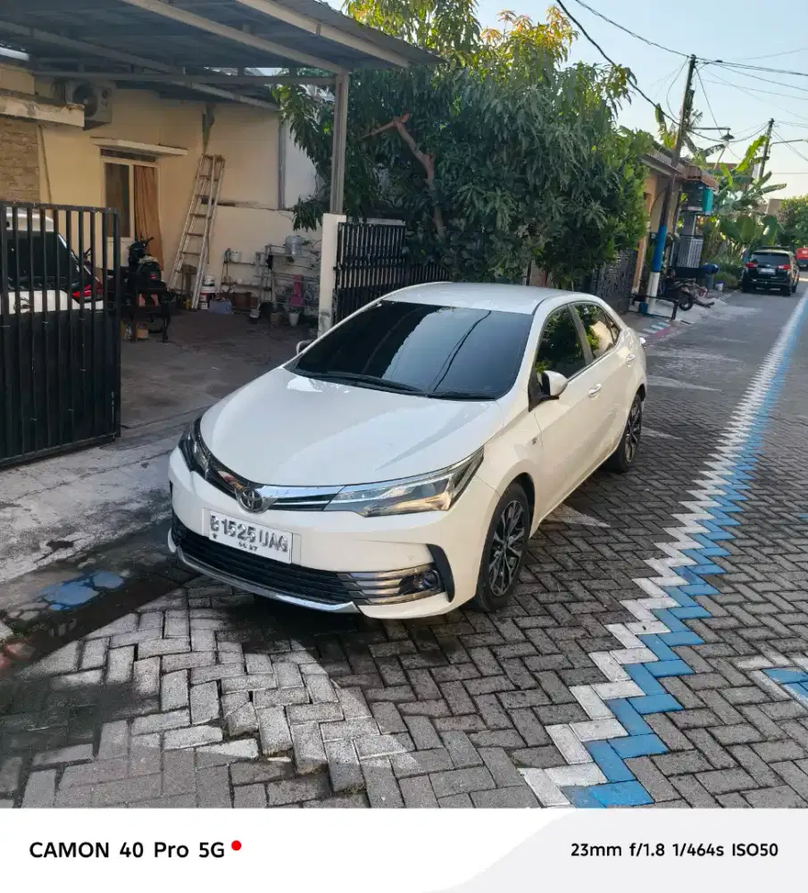 Toyota Corolla altis 2017 1.8V servis record