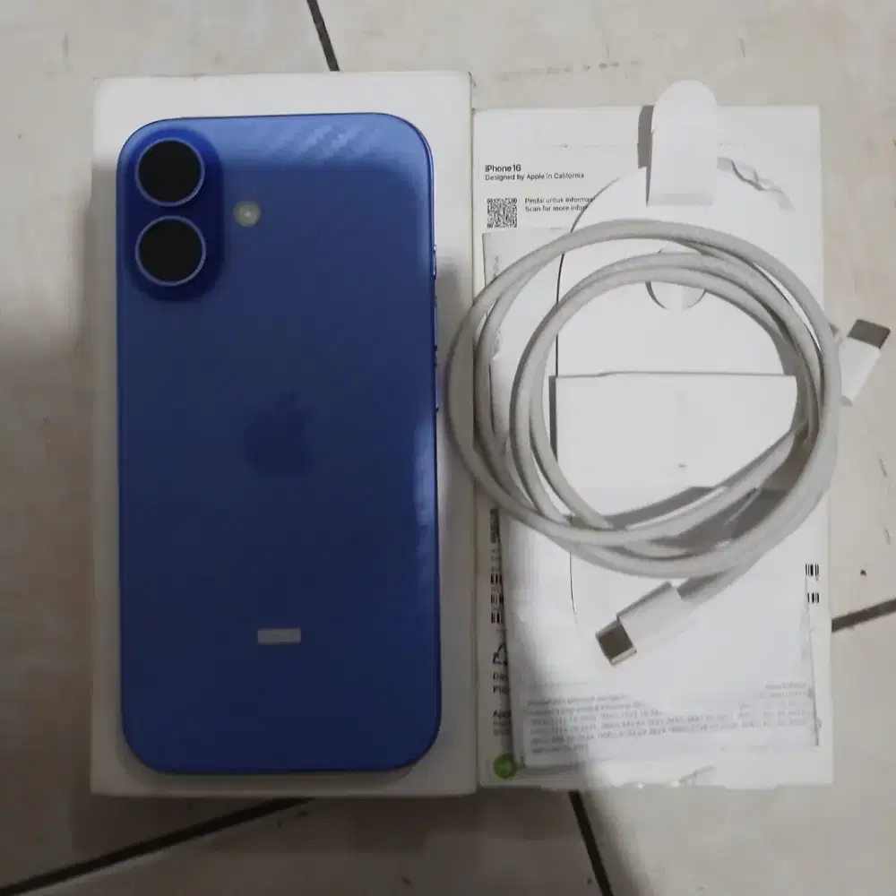Iphone16 128gb 13,2juta