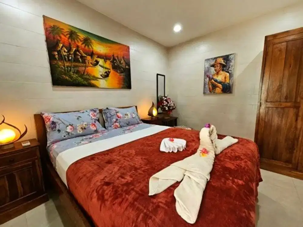 AMR-155.SOB  Charming 1BR Private Apartment for Monthly Rent in Sanur – Cozy Living Near the Beach