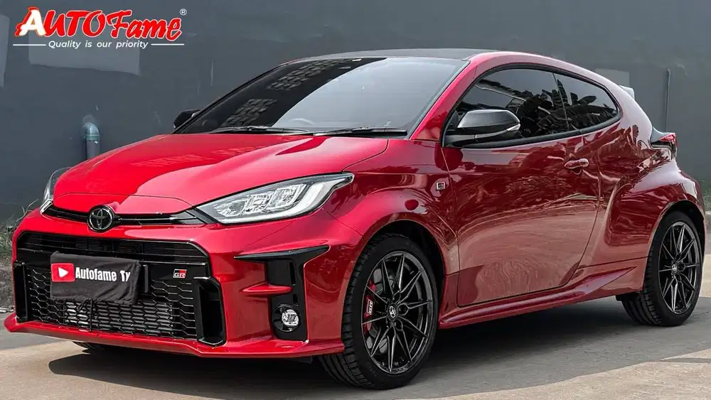 Toyota GR Yaris 1.6L Turbocharger MT NIK 2022 Red On Black