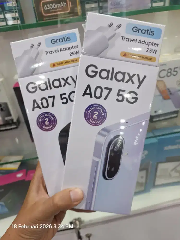 Samsung A07 5G 6/128 baru