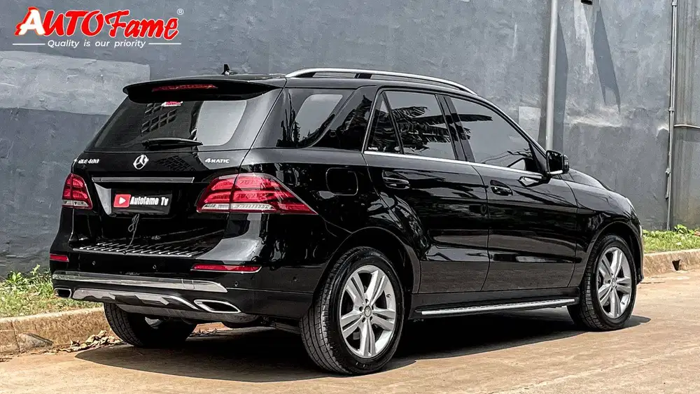 Mercedes Benz GLE400 PBD NIK 2016 Black On Brown