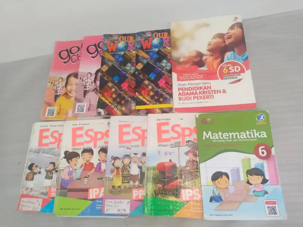 Buku Kelas VI SD Sutomo 1 & 2 Medan