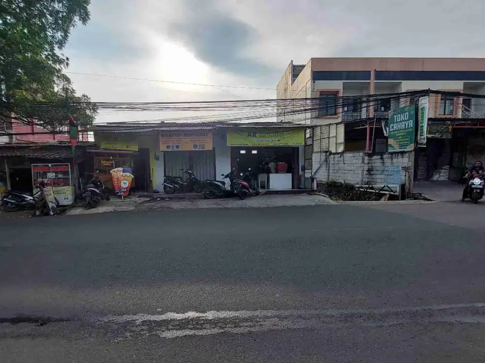 Tanah Bonus Kios 3 Unit hadap2an RSUD Cibinong dgn Pasif Income 75 jt per tahun