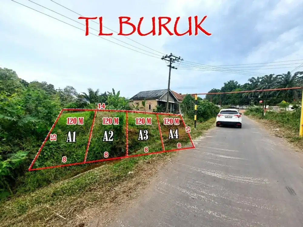 DIJUAL TANAH AREA KM7 TALANG BURUK KOTA PALEMBANG