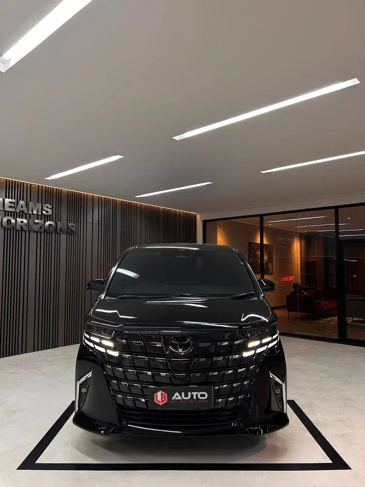Toyota Alphard 2.5 HEV CVT Hybrid 2024 Hitam Km18rb B1404HOW