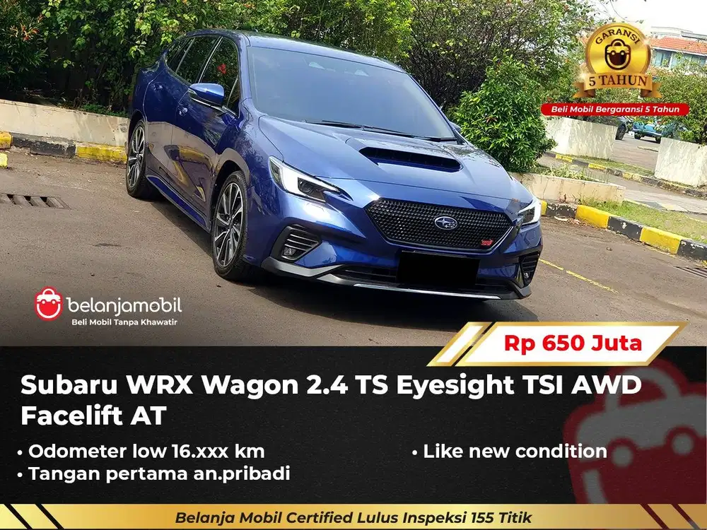 [ LOW KM ] Subaru WRX Wagon 2.4 TS Eyesight TSI AWD 2023/2024