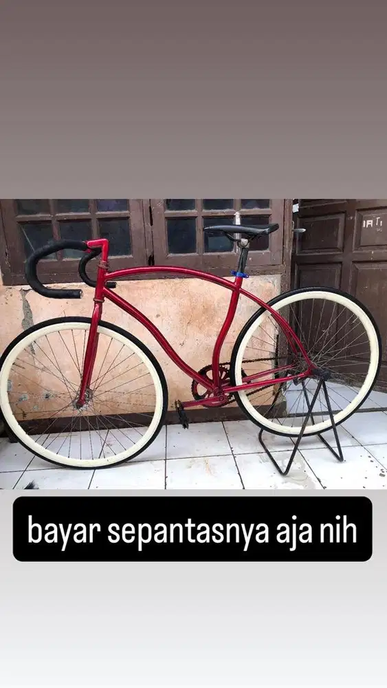 sepeda fixie siap pake