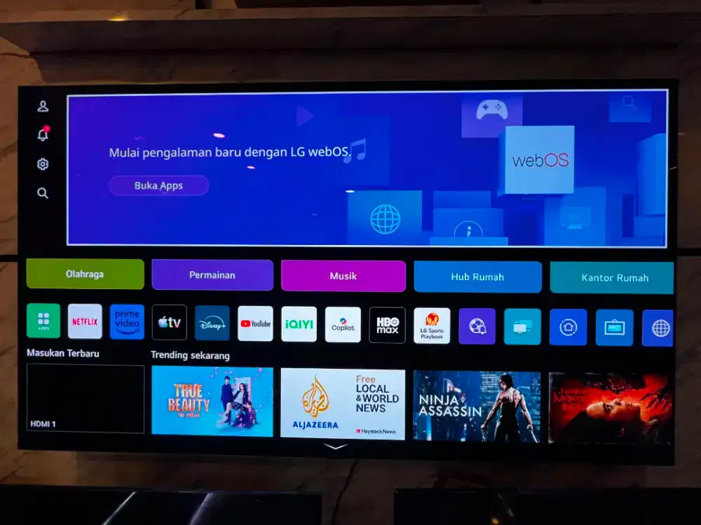 LG OLED 77 INCH C3PSA HDR4K.