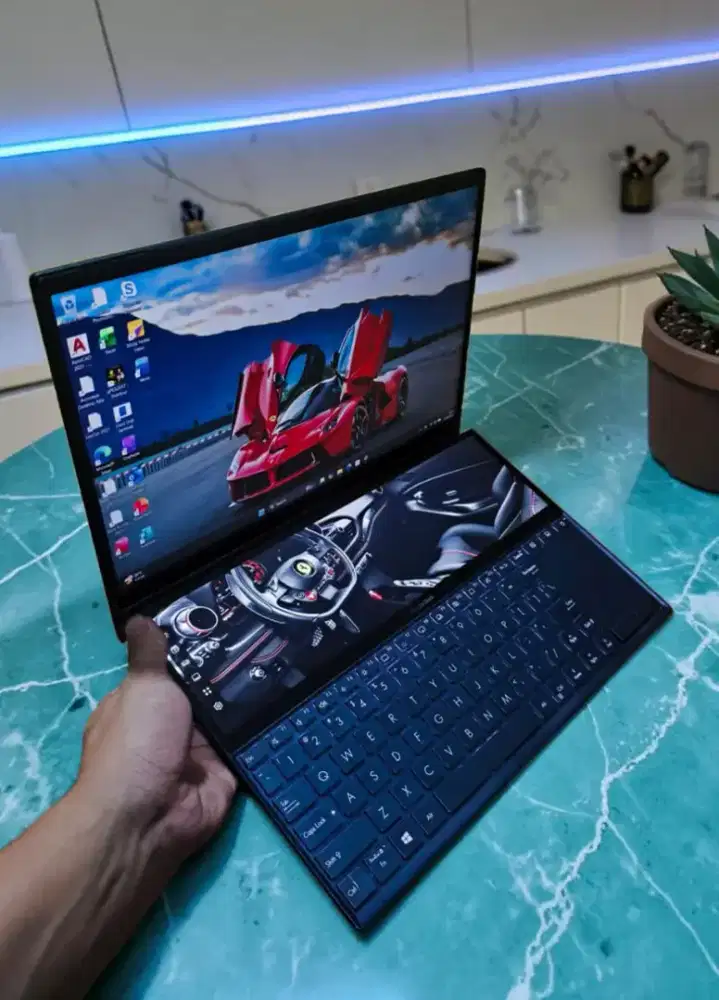 LAPTOP ASUS ZENBOOK DUO FLY UX481FLY Ram 16GB + SSD 1TB+DUAL VGA