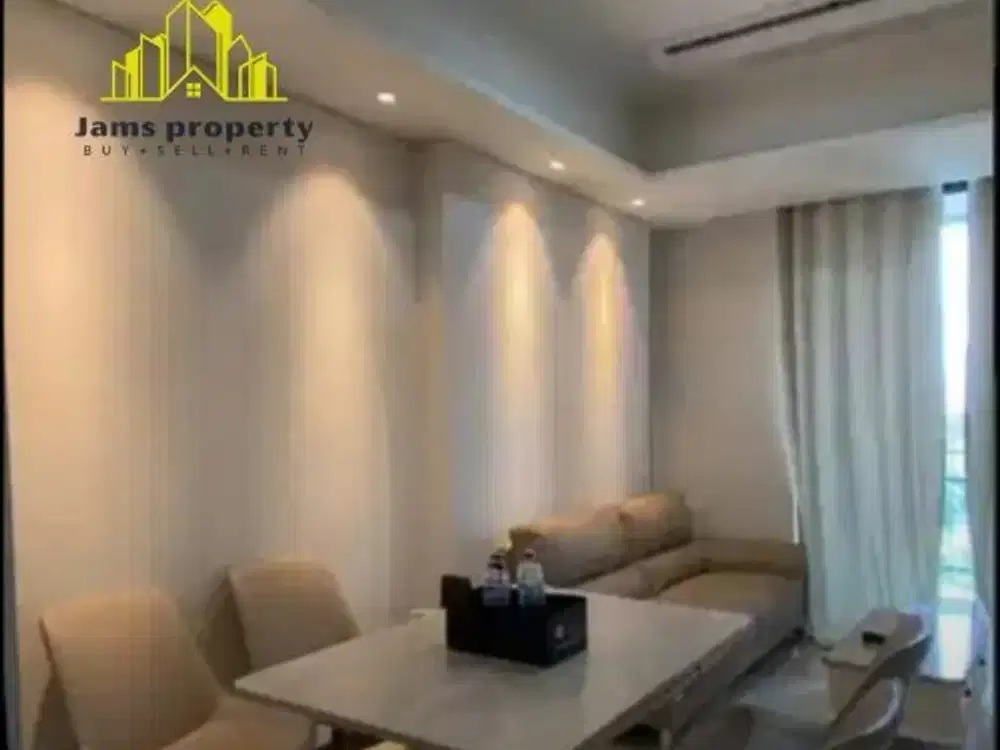 Terbaik, Termurah dan Ternyaman Dijual Murah Apartemen Casa Grande Residence 2+1 Bedroom Full Furnished Access Direct Mall Kota Kasablanka