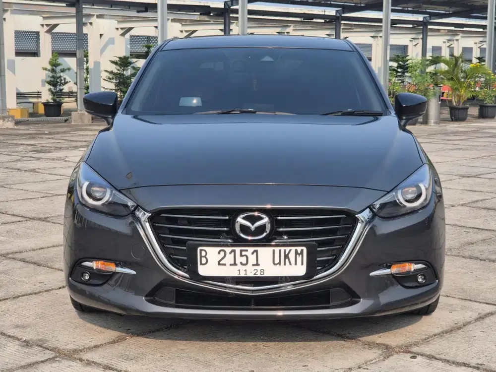 (Odo 55rb) Dp 40jt Mazda 3 Hatchback Skyaktive 2.0 AT 2018 Tgn1 Mantul