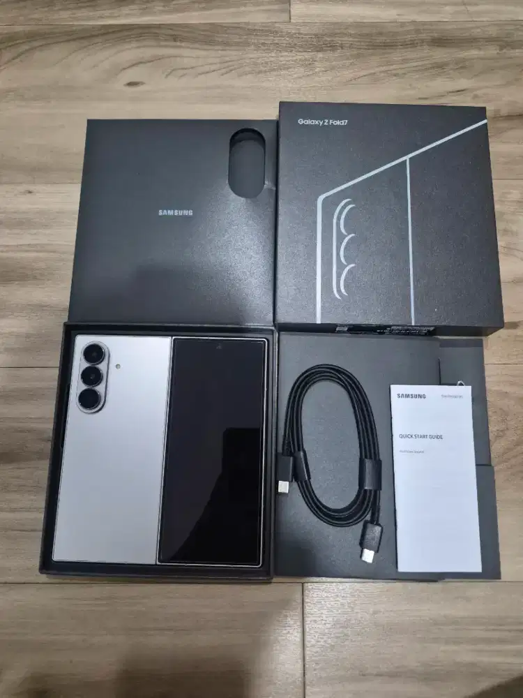 Samsung fold 7 12/512 mulus kabel original+dus oem nominus garansiON