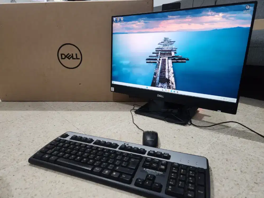 Komputer allinone grafis dell core i7gen10 ram 16Gb SSD 256 + HDD 1TB