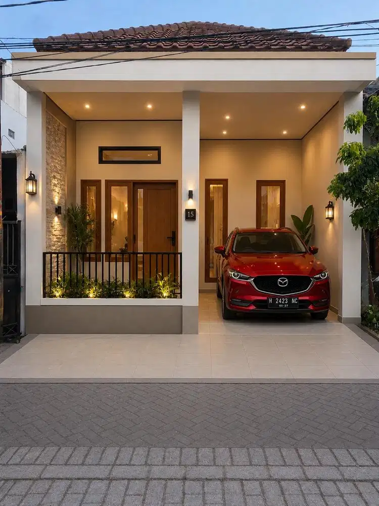 Dijual Rumah sidoarjo kota rumah 1,5 Labtai jalan kembar lebar