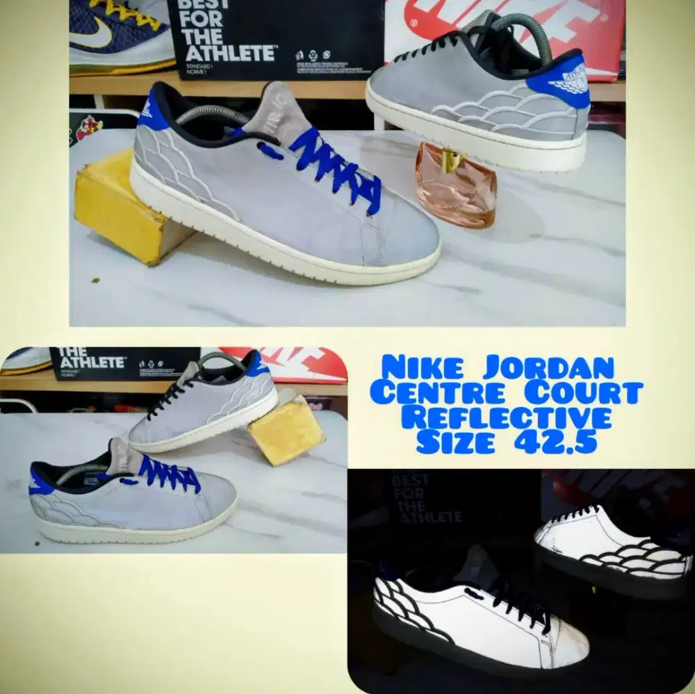 Sepatu Casual Nike Jordan low Reflective keren