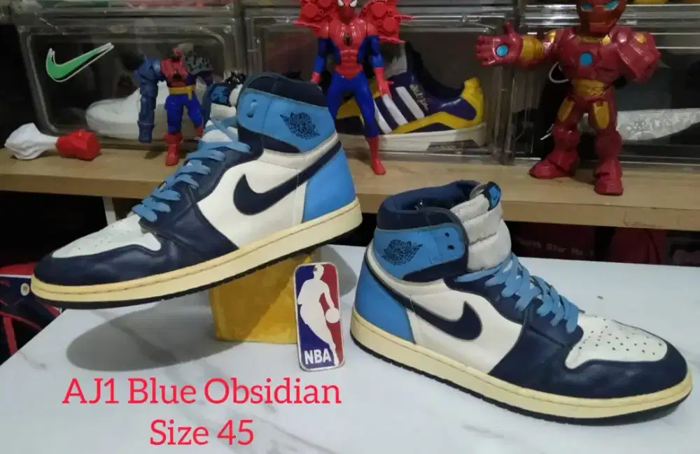 Nike Air Jordan 1 Blue Obsidian size 45